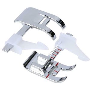 Quilting with Sew Straight Seam Presser Foot for straight, professional-quality seams