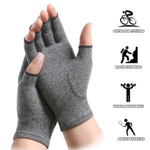 Compression Quilting Gloves aiding in pain-free quilting for arthritis sufferers