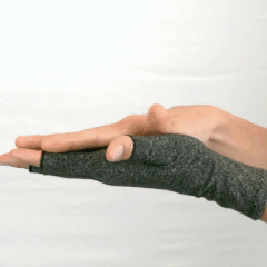 Pair of Compression Quilting Gloves designed for arthritis relief