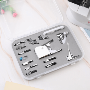 Presser Foot Set showcasing different foot types for sewing versatility