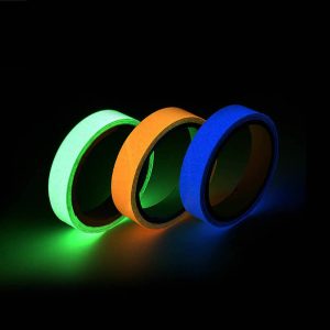 Bright Fluorescent Glow Line Tape highlighting sewing guidelines