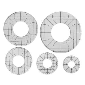 Every Circle Quilt Ruler for precise circle cutting in quilting projects