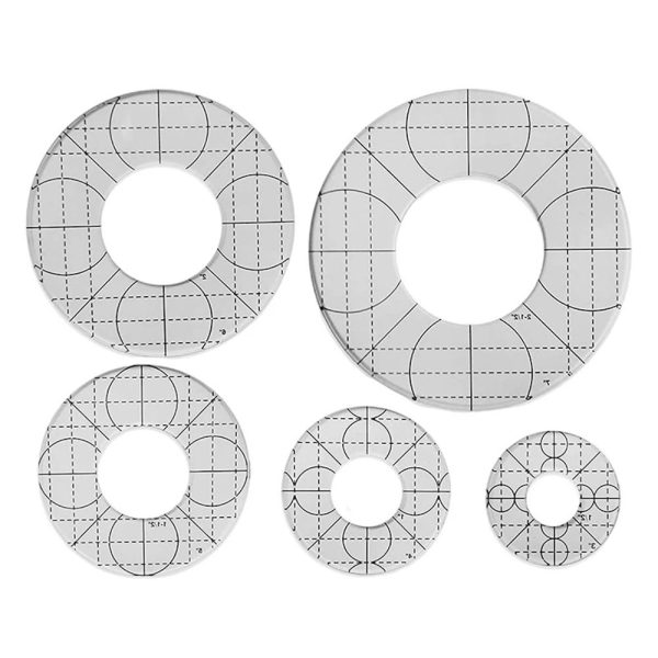 Every Circle Quilt Ruler for precise circle cutting in quilting projects