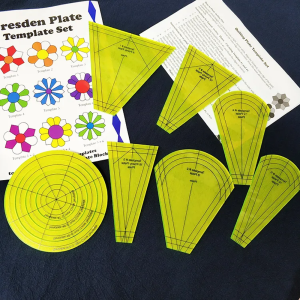 Navigate free-motion quilting smoothly and cut tumbler and circle shapes precisely with DIY Quilting Ruler Templates