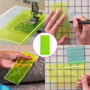 Accurate sewing made easy with Seam Guide Ruler