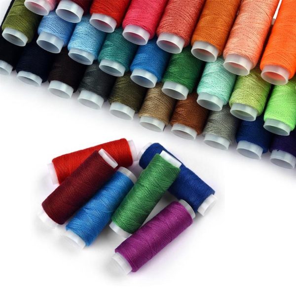 Collection of Polyester Sewing Threads in multiple colors for all sewing needs
