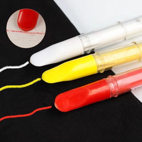 Precision Chalk Fabric Marker on white background for sewing projects