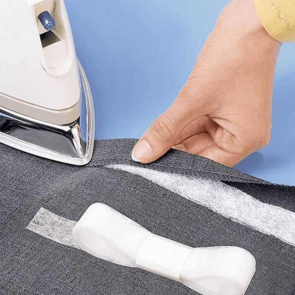 No-sew solution with Fusible Hem Tape for garment and textile crafts