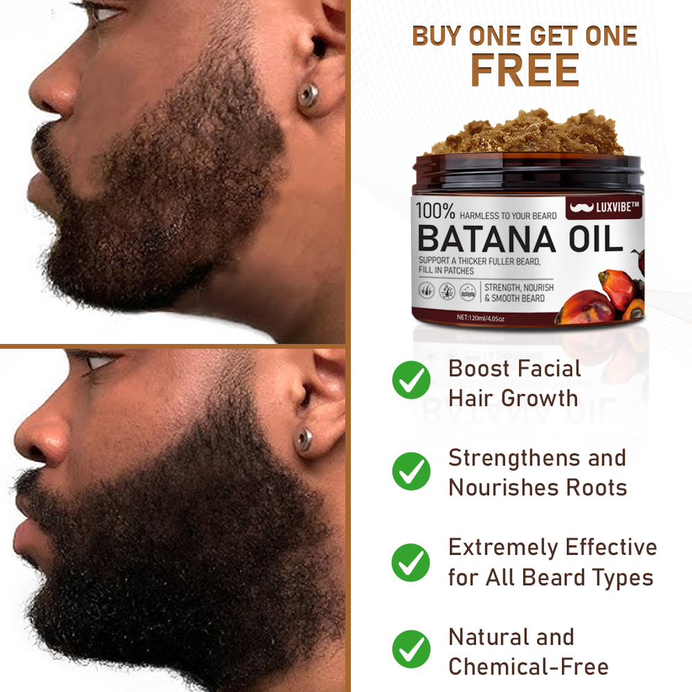 LuxVibe%E2%84%A2 Batana Oil Beard Growth 6 › Best Price