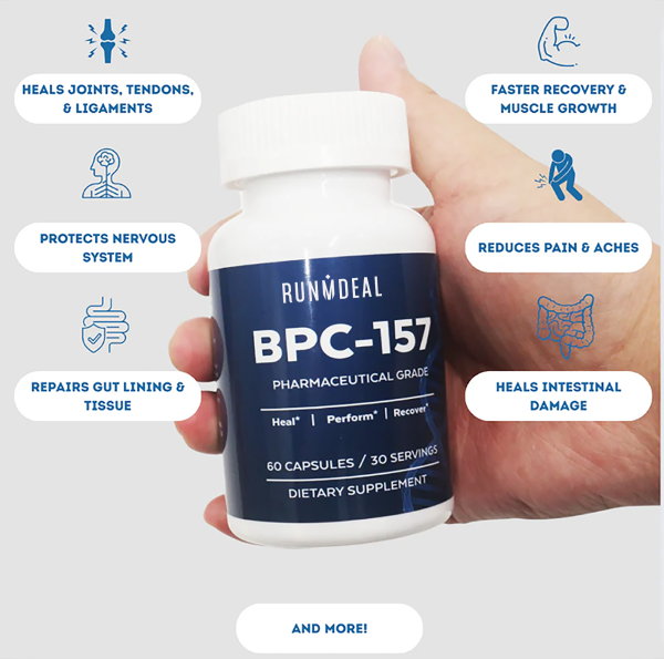 RunMDeal™ Body Protection Compound (BPC-157) - Image 2