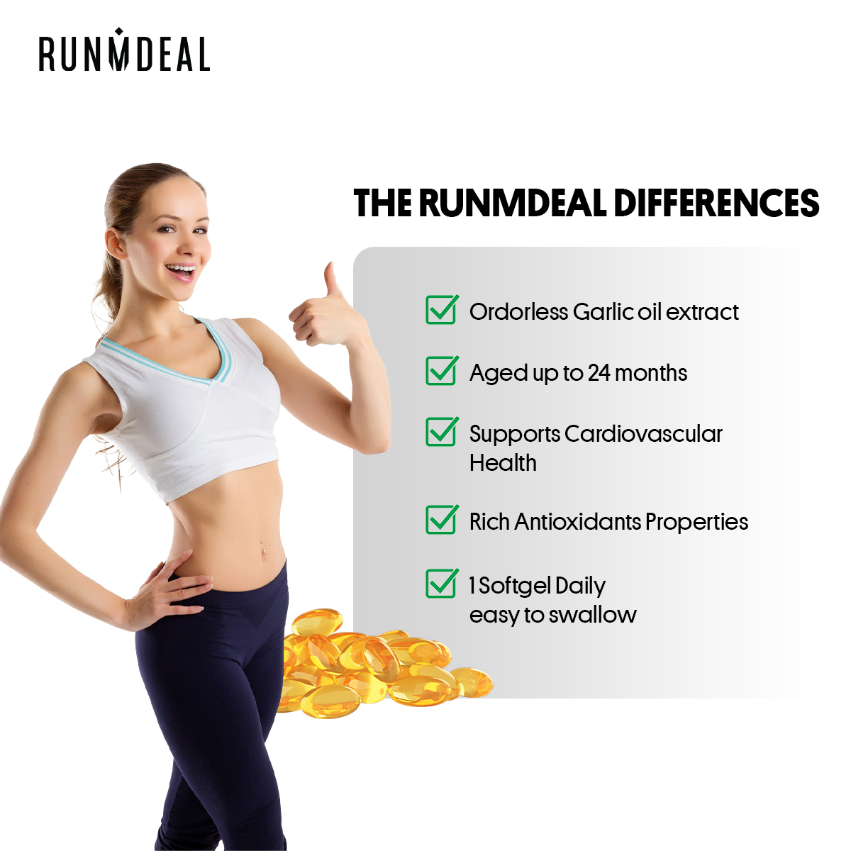 RunMDeal™ Aged Garlic Extract - Image 5